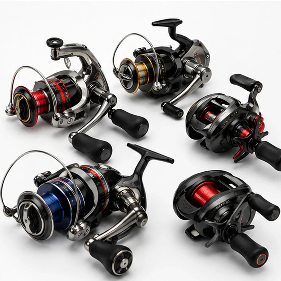 Carretes de pesca de la colección de Caribe Lures