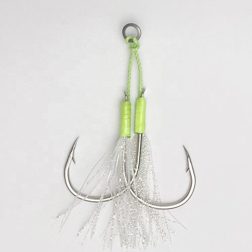 Anzuelo Asistente Doble Glow para Jigging - Caribe Lures