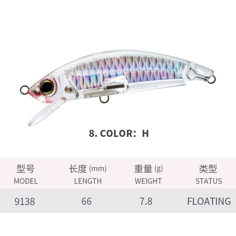 Flash Minnow 66 mm 7.8 gr - Caribe Lures