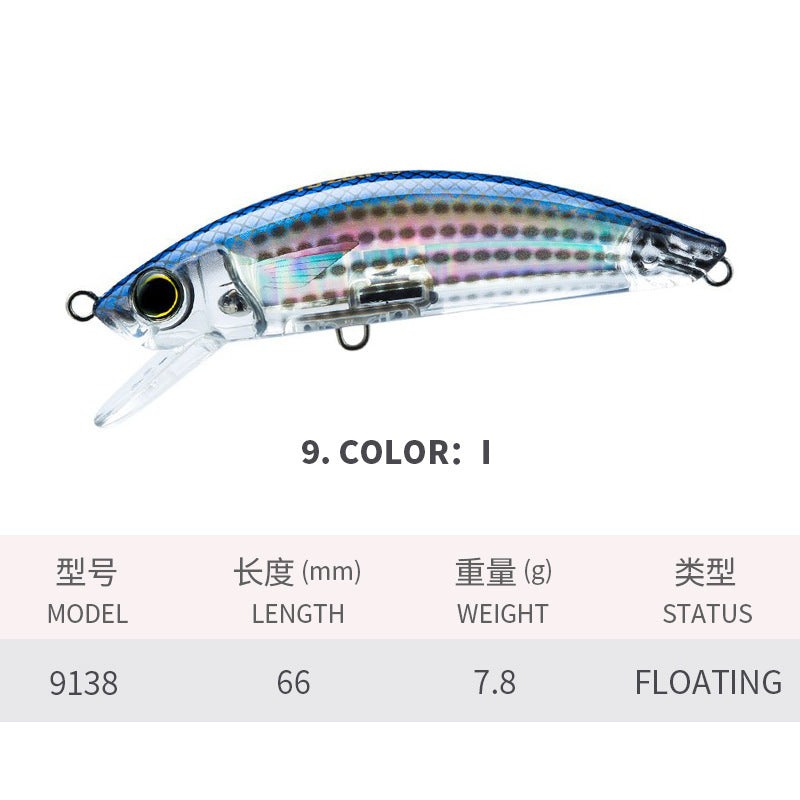 Flash Minnow 66 mm 7.8 gr - Caribe Lures