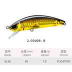 Flash Minnow 66 mm 7.8 gr - Caribe Lures