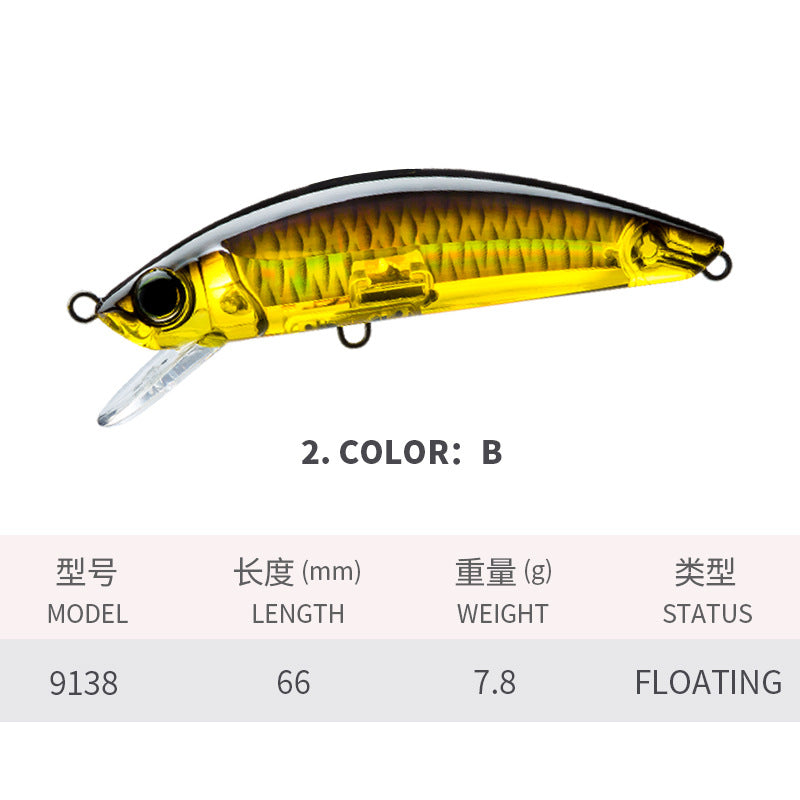 Flash Minnow 66 mm 7.8 gr - Caribe Lures