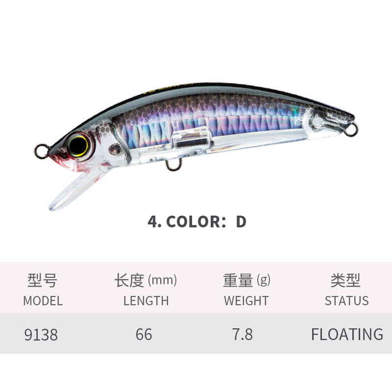 Flash Minnow 66 mm 7.8 gr - Caribe Lures