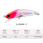 Flash Minnow 66 mm 7.8 gr - Caribe Lures
