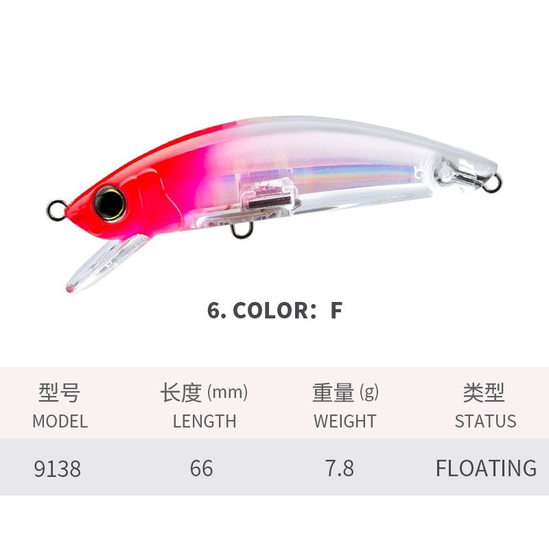 Flash Minnow 66 mm 7.8 gr - Caribe Lures