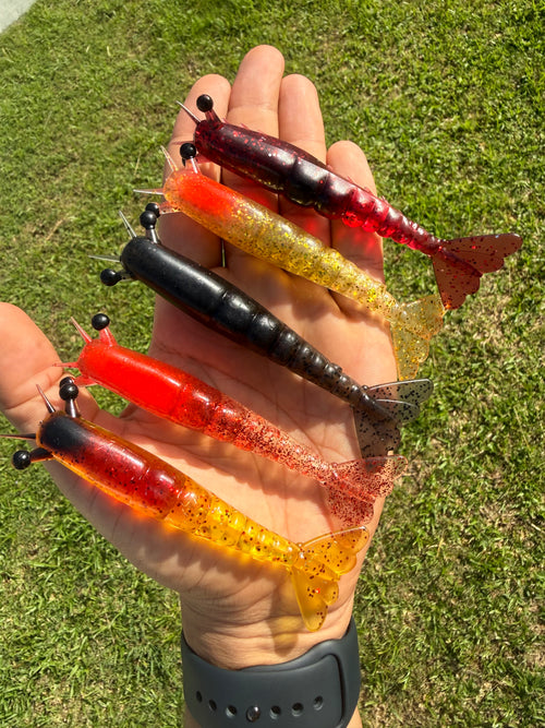 Camarón de Goma 120 mm 10 g - Caribe Lures