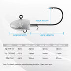 Noeby Darter RS Jighead - Caribe Lures