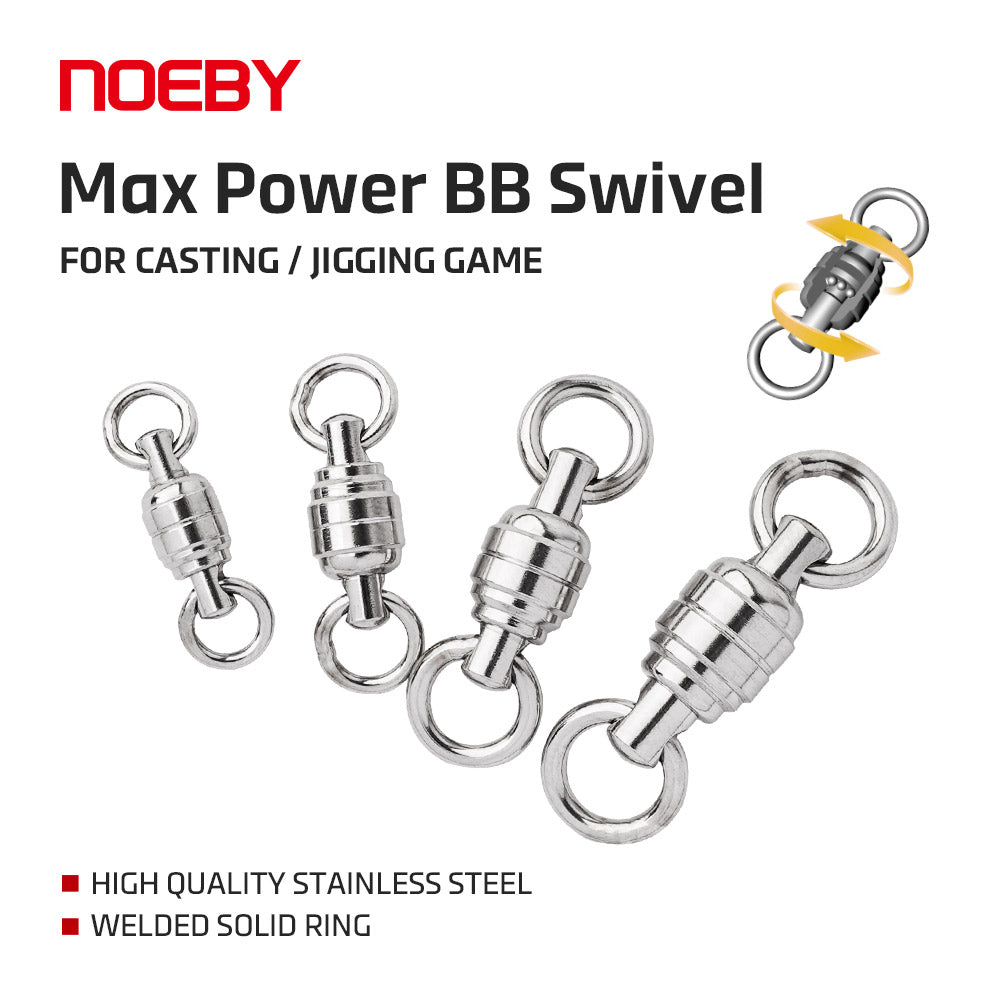 Noeby Max Power BB Swivel - Caribe Lures