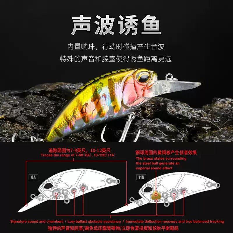 Asinia Crankbite 65 mm - Caribe Lures