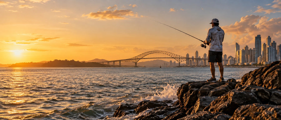 Pesca en la costa de Ciudad de Panamá