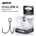 BKK Fangs Anzuelo Triple 4X - Caribe Lures