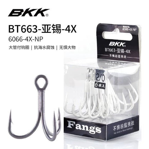 BKK Fangs Anzuelo Triple 4X - Caribe Lures