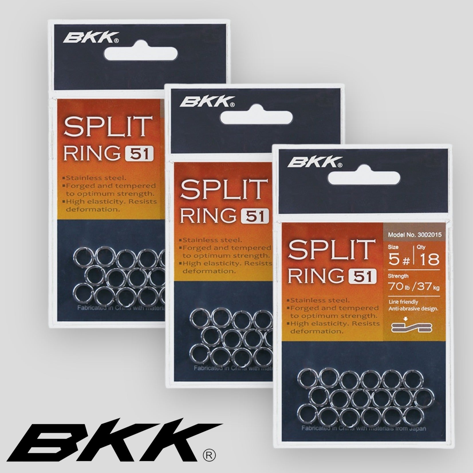 BKK Split Ring-51 - Caribe Lures