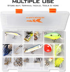 Caja KastKing 3600 con ejemplo de organización - Caribe Lures