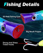 FJORD Popper 135F 135 mm 49 g - Caribe Lures