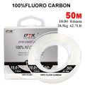 FTK Fluorocarbono 50 metros - Caribe Lures