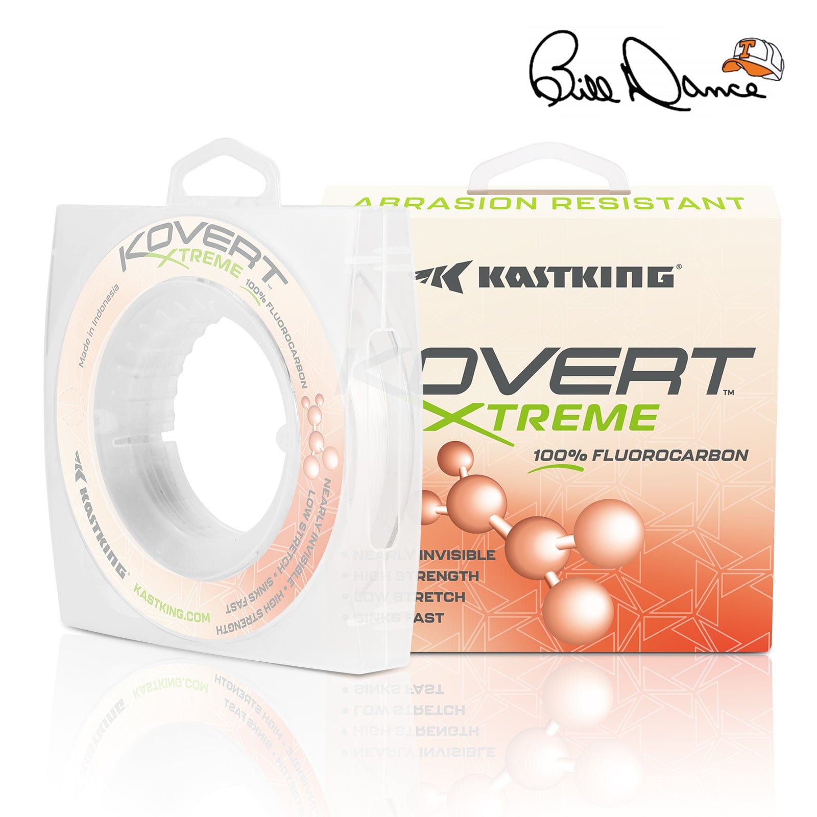 KastKing Kovert Xtreme 100% Fluorocarbon - Caribe Lures