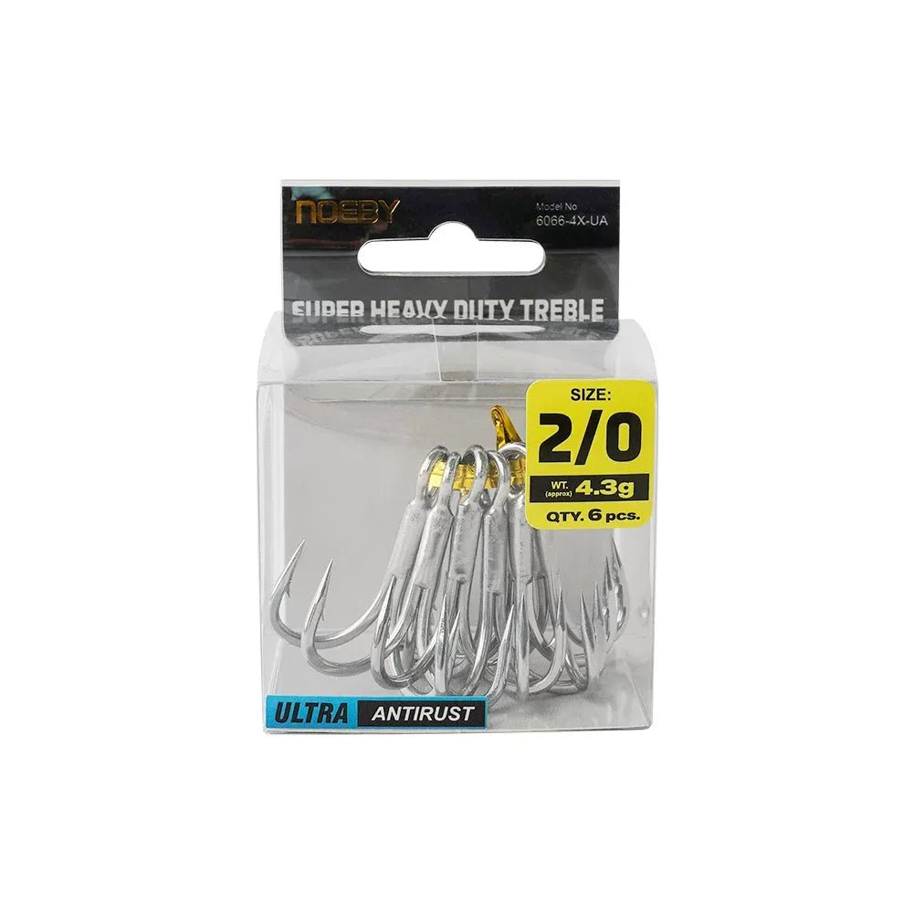 NOEBY Anzuelo Triple Heavy Class 4X 2/0 - Caribe Lures