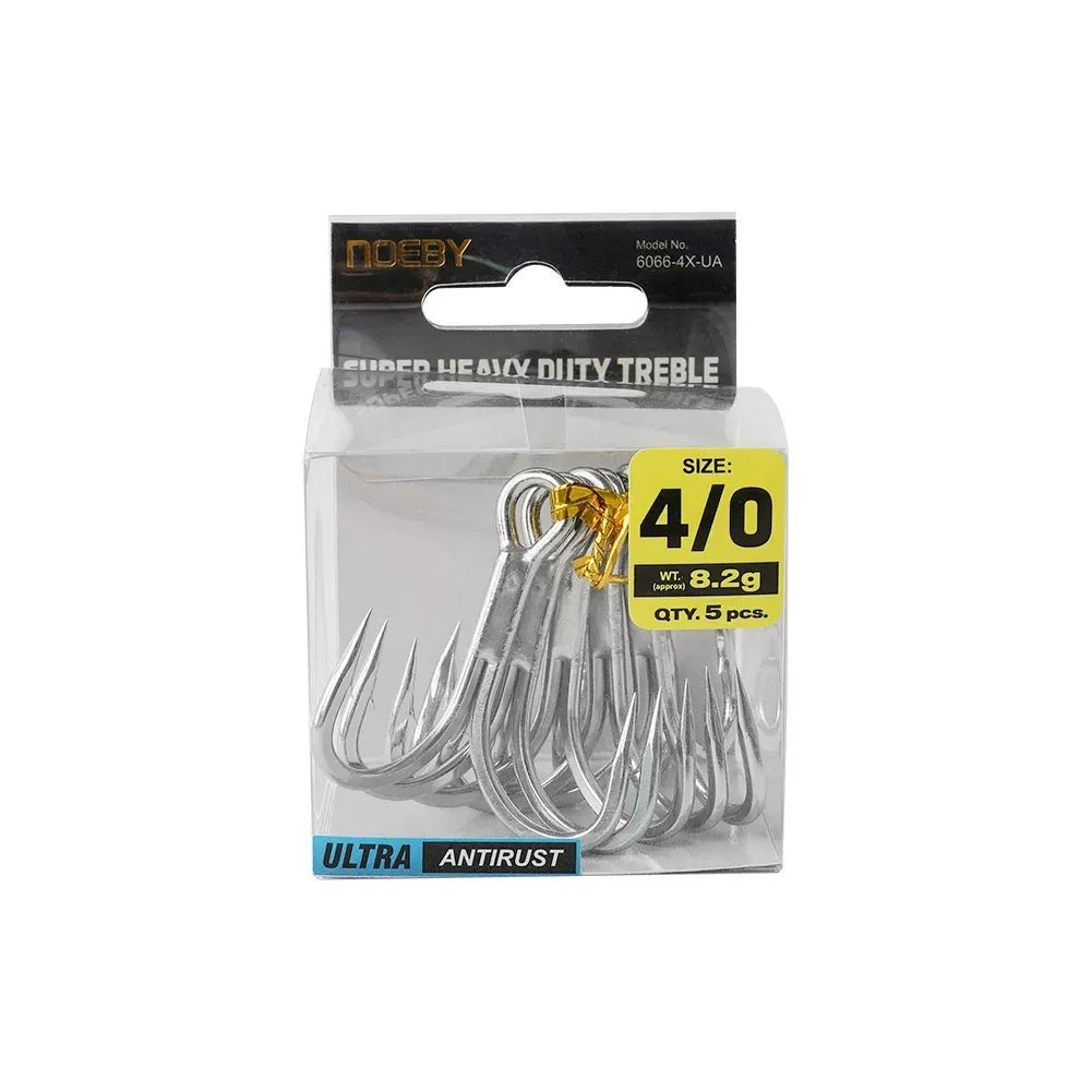 NOEBY Anzuelo Triple Heavy Class 4X 4/0 - Caribe Lures