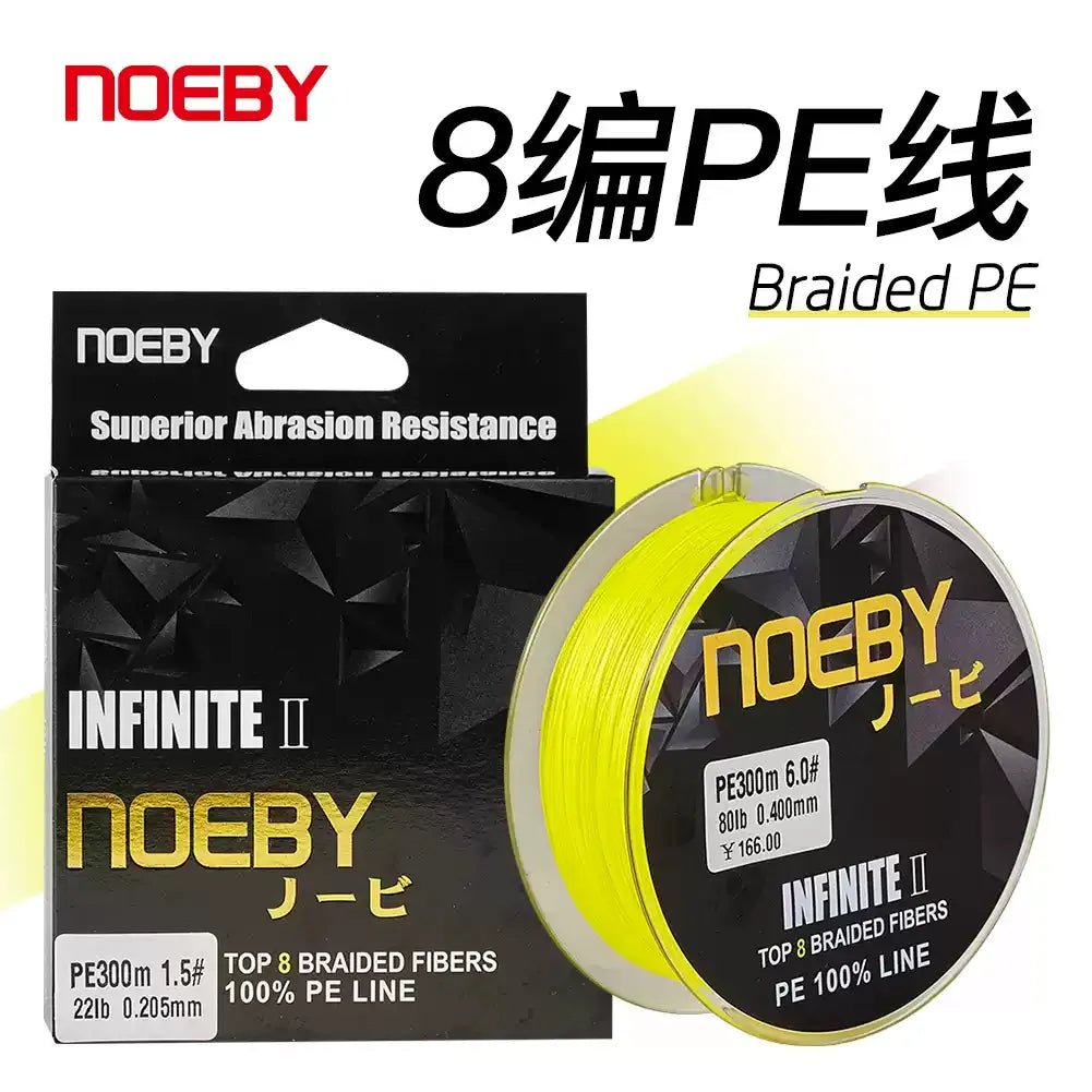 NOEBY Línea trenzada 8 hilos - Caribe Lures