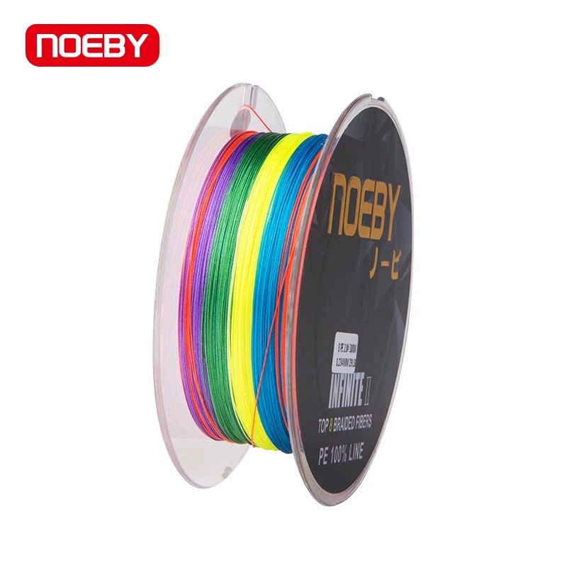 NOEBY Linea trenzada 8 hilos multicolor- Caribe Lures