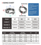 Noeby Ultra Heavy Wire Split Rings para pesca de atún - Caribe Lures
