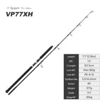 Noeby Voyager Tuna Edition VP77XH especificaciones - Caribe Lures