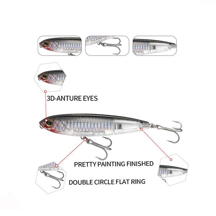 Pencil Knock 100 mm 18 g - Caribe Lures