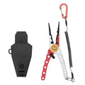 Pinza de aluminio para pesca con funda roja - Caribe Lures