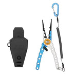 Pinza de aluminio para pesca con funda azul - Caribe Lures
