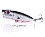 Popper Hengjia 65 mm 12 g - Caribe Lures