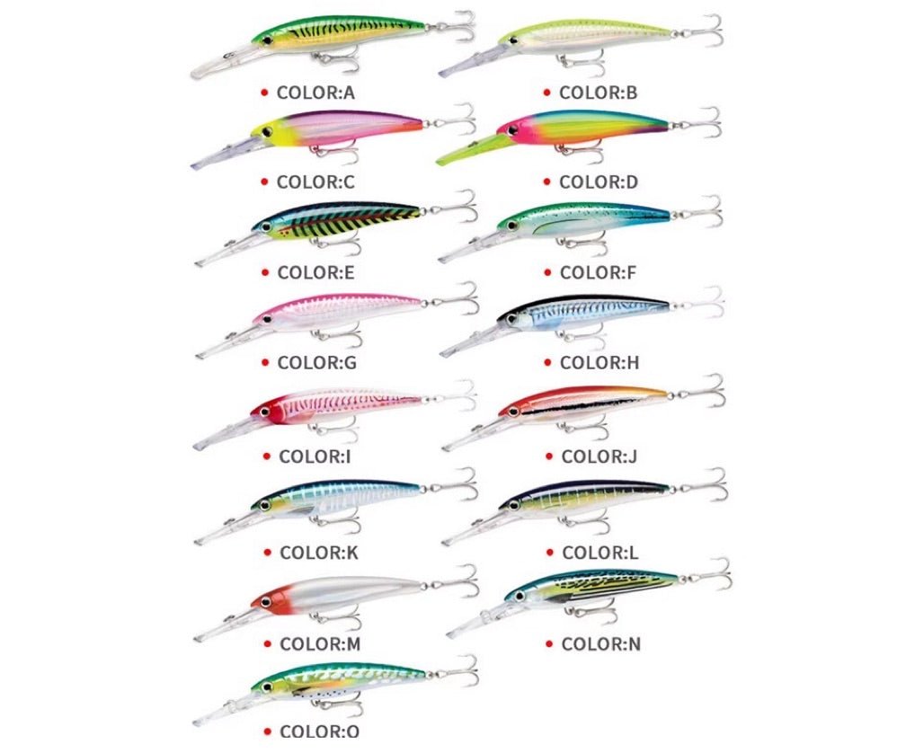 Señuelo de Trolling 20' 140 mm 47 g colores - Caribe Lures