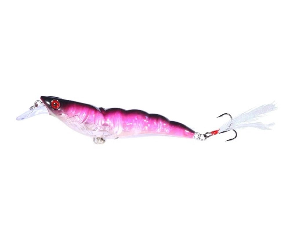 Camarón 3D Cristal 105 mm 13 g - Caribe Lures