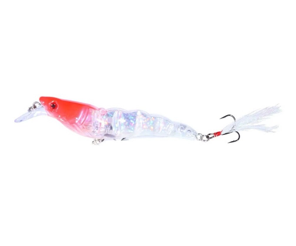 Camarón 3D Cristal 105 mm 13 g - Caribe Lures