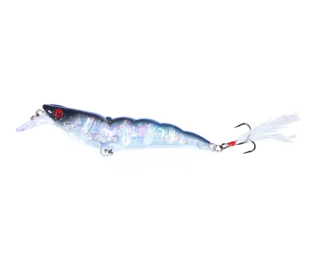 Camarón 3D Cristal 105 mm 13 g - Caribe Lures