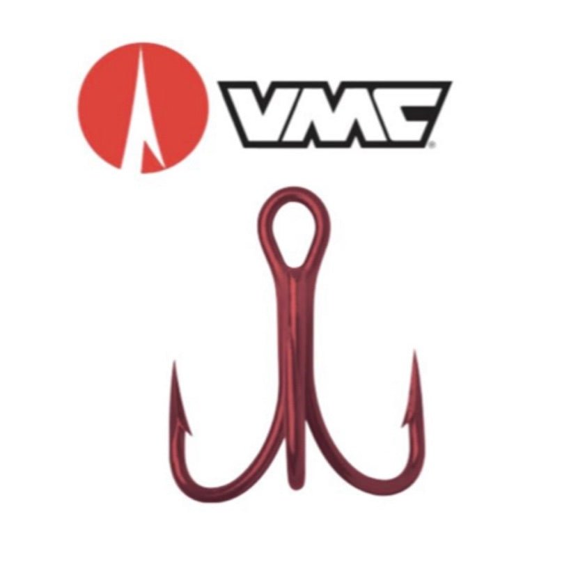 VMC Anzuelo Triple O'Shaughnessy 9626 rojo - Caribe Lures